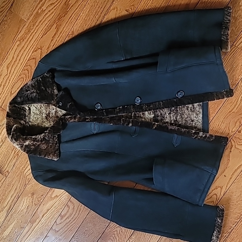 90s Vintage Shearling